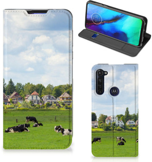 B2Ctelecom Smartphone Hoesje Motorola Moto G Pro Wallet Book Case Hollandse Koeien