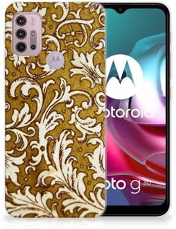 B2Ctelecom Smartphone hoesje Motorola Moto G30 | G10 Hoesje maken Barok Goud