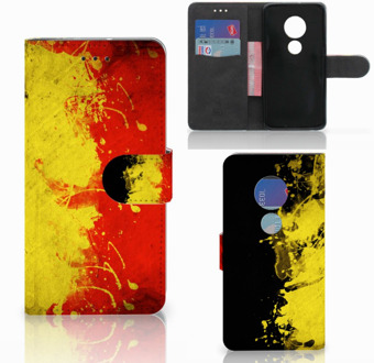 B2Ctelecom Smartphone Hoesje Motorola Moto G7 Play Book Case Design BeSmartphone Hoesje LGische Vlag