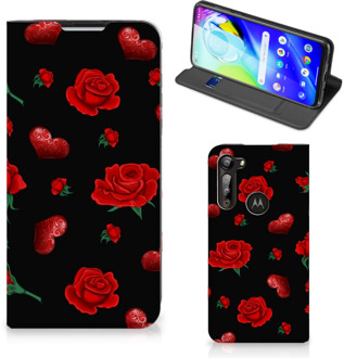 B2Ctelecom Smartphone Hoesje Motorola Moto G8 Power Book Wallet Case Valentijnscadeau