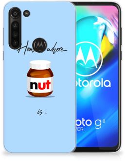 B2Ctelecom Smartphone hoesje Motorola Moto G8 Power Leuk Hoesje Nut Home