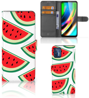 B2Ctelecom Smartphone Hoesje Motorola Moto G9 Plus Foto Hoesje ontwerpen Originele Cadeaus Watermelons