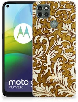 B2Ctelecom Smartphone hoesje Motorola Moto G9 Power Hoesje maken Barok Goud