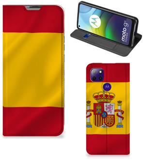 B2Ctelecom Smartphone Hoesje Motorola Moto G9 Power Mobiel Hoesje Spaanse Vlag