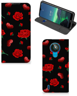 B2Ctelecom Smartphone Hoesje Nokia 1.4 Book Wallet Case Valentijnscadeau