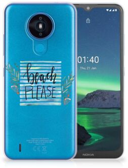 B2Ctelecom Smartphone hoesje Nokia 1.4 TPU Case Transparant Boho Beach