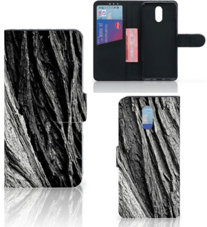 B2Ctelecom Smartphone Hoesje Nokia 2.3 Book Style Case Boomschors Grijs