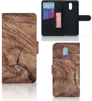 B2Ctelecom Smartphone Hoesje Nokia 2.3 Book Style Case Tree Trunk