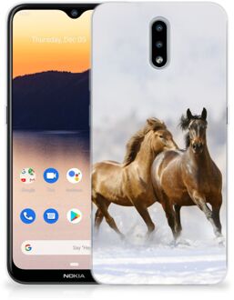 B2Ctelecom Smartphone hoesje Nokia 2.3 TPU Case Paarden