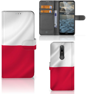 B2Ctelecom Smartphone Hoesje Nokia 2.4 Bookcase Polen