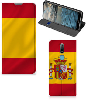 B2Ctelecom Smartphone Hoesje Nokia 2.4 Mobiel Hoesje Spaanse Vlag