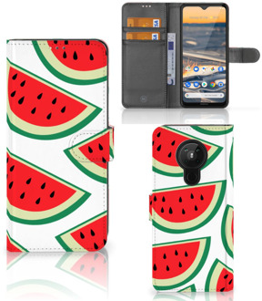 B2Ctelecom Smartphone Hoesje Nokia 5.3 Foto Hoesje ontwerpen Originele Cadeaus Watermelons