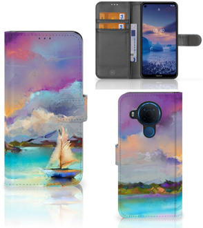 B2Ctelecom Smartphone Hoesje Nokia 5.4 Case ontwerpen Boat