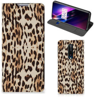 B2Ctelecom Smartphone Hoesje OnePlus 8 Book Cover Leopard