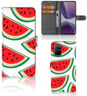 B2Ctelecom Smartphone Hoesje OnePlus 8T Foto Hoesje ontwerpen Originele Cadeaus Watermelons