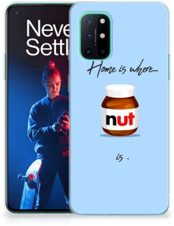 B2Ctelecom Smartphone hoesje OnePlus 8T Leuk Hoesje Nut Home