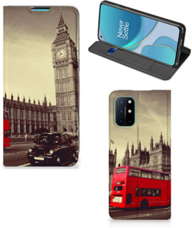 B2Ctelecom Smartphone Hoesje OnePlus 8T Mobiel Bookcase Londen