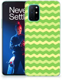 B2Ctelecom Smartphone hoesje OnePlus 8T TPU Case Waves Green