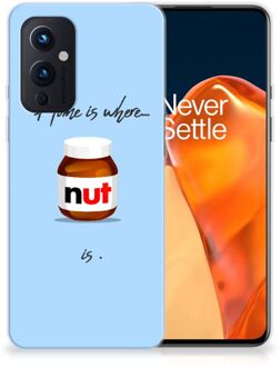 B2Ctelecom Smartphone hoesje OnePlus 9 Leuk Hoesje Nut Home