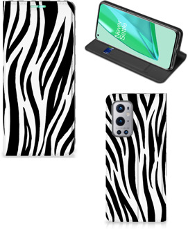 B2Ctelecom Smartphone Hoesje OnePlus 9 Pro Beschermhoesje Zebra