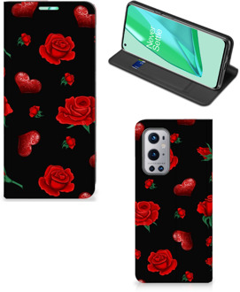 B2Ctelecom Smartphone Hoesje OnePlus 9 Pro Book Wallet Case Valentijnscadeau