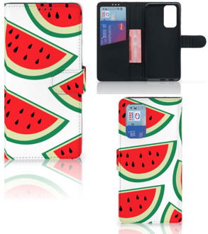 B2Ctelecom Smartphone Hoesje OnePlus 9 Pro Foto Hoesje ontwerpen Originele Cadeaus Watermelons