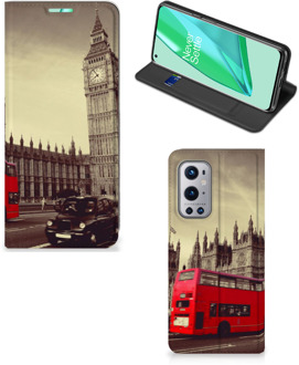 B2Ctelecom Smartphone Hoesje OnePlus 9 Pro Mobiel Bookcase Londen