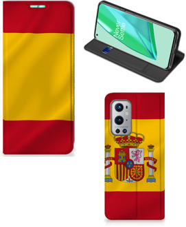 B2Ctelecom Smartphone Hoesje OnePlus 9 Pro Mobiel Hoesje Spaanse Vlag