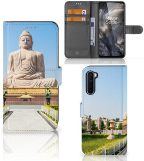 B2Ctelecom Smartphone Hoesje OnePlus Nord Bookcase Boeddha