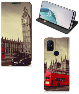 B2Ctelecom Smartphone Hoesje OnePlus Nord N10 5G Mobiel Bookcase Londen