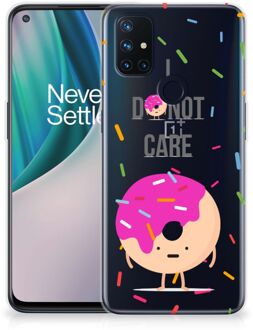 B2Ctelecom Smartphone hoesje OnePlus Nord N10 5G Silicone Case Donut