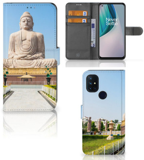 B2Ctelecom Smartphone Hoesje OnePlus Nord N10 Bookcase Boeddha