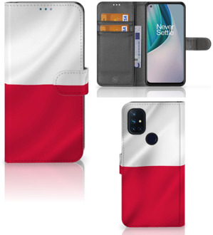 B2Ctelecom Smartphone Hoesje OnePlus Nord N10 Bookcase Polen