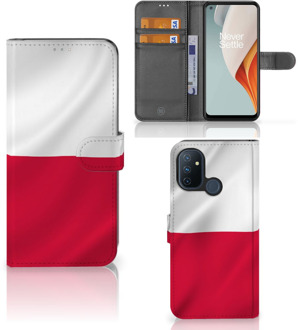 B2Ctelecom Smartphone Hoesje OnePlus Nord N100 Bookcase Polen