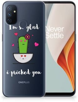 B2Ctelecom Smartphone hoesje OnePlus Nord N100 Hoesje maken Cactus Glad