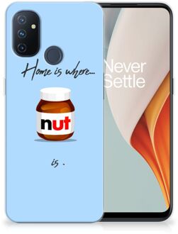 B2Ctelecom Smartphone hoesje OnePlus Nord N100 Leuk Hoesje Nut Home