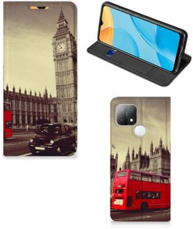 B2Ctelecom Smartphone Hoesje OPPO A15 Mobiel Bookcase Londen