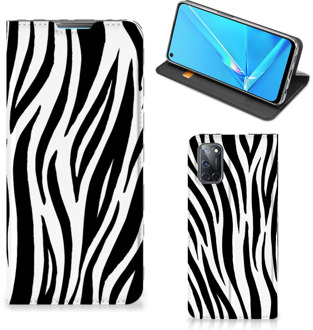 B2Ctelecom Smartphone Hoesje OPPO A52 | A72 Beschermhoesje Zebra