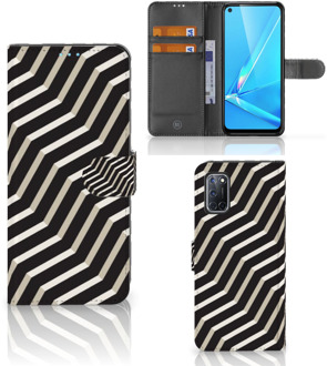 B2Ctelecom Smartphone Hoesje OPPO A72 | OPPO A52 Bookcover met Pasjeshouder Illusion