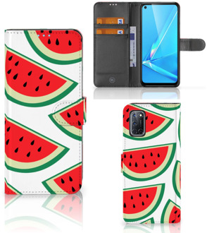 B2Ctelecom Smartphone Hoesje OPPO A72 | OPPO A52 Foto Hoesje ontwerpen Originele Cadeaus Watermelons