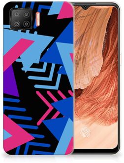 B2Ctelecom Smartphone hoesje OPPO A73 4G TPU Case Funky Triangle