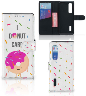 B2Ctelecom Smartphone Hoesje OPPO Find X2 Pro Bookcase met Quotes Donut Cadeautjes voor Meisjes