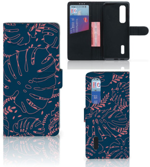 B2Ctelecom Smartphone Hoesje OPPO Find X2 Pro Bookcase Palm Leaves