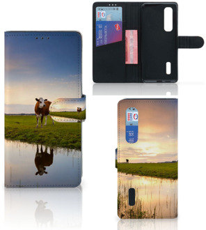 B2Ctelecom Smartphone Hoesje OPPO Find X2 Pro Flip Case Koe