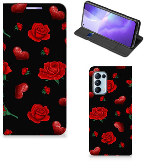 B2Ctelecom Smartphone Hoesje OPPO Find X3 Lite Book Wallet Case Valentijnscadeau