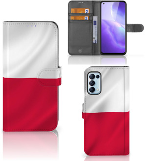 B2Ctelecom Smartphone Hoesje OPPO Find X3 Lite Bookcase Polen