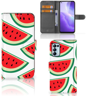 B2Ctelecom Smartphone Hoesje OPPO Find X3 Lite Foto Hoesje ontwerpen Originele Cadeaus Watermelons