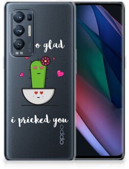 B2Ctelecom Smartphone hoesje OPPO Find X3 Neo Hoesje maken Cactus Glad