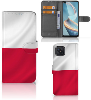 B2Ctelecom Smartphone Hoesje OPPO Reno4 Z Bookcase Polen