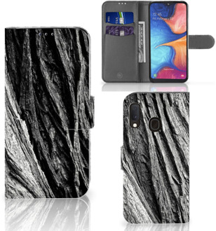 B2Ctelecom Smartphone Hoesje Samsung A20e Book Style Case Boomschors Grijs